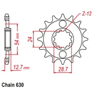 Sprocket Front 630-14T