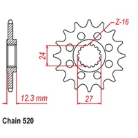 Sprocket Front Conv 520-15T