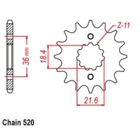 Sprocket Front 520-13T