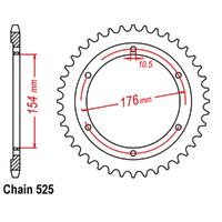 Sprocket Rear Steel 525-44T