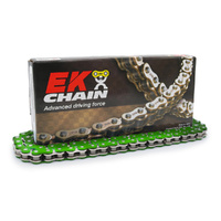 EK Chain QX Ring Green Metallic 520 / 120L