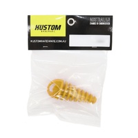 Exhaust Plug Rubber Yellow - 35mm