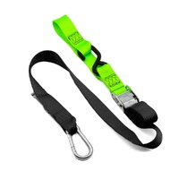 Tie Downs (2 Pack) Snap Hook 38mm Black / Green