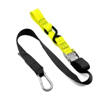 Tie Downs (2 Pack) Snap Hook 38mm Black / Yellow