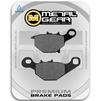 Brake Pads Organic Rear (Single Set)