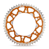 Sprocket Rear Fusion Orange 520-48T