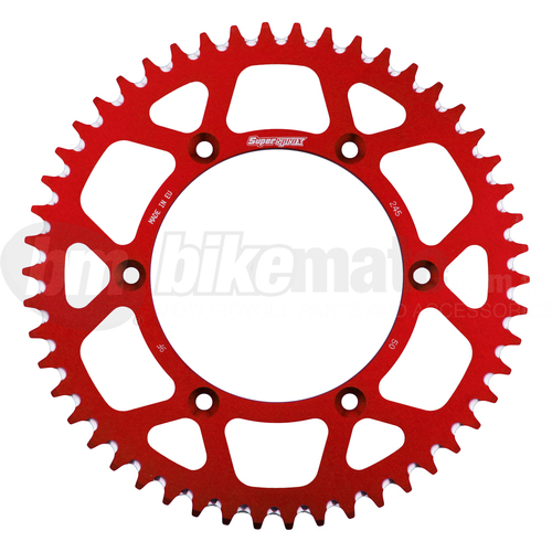 Sprocket Rear Alloy Red 520-49T