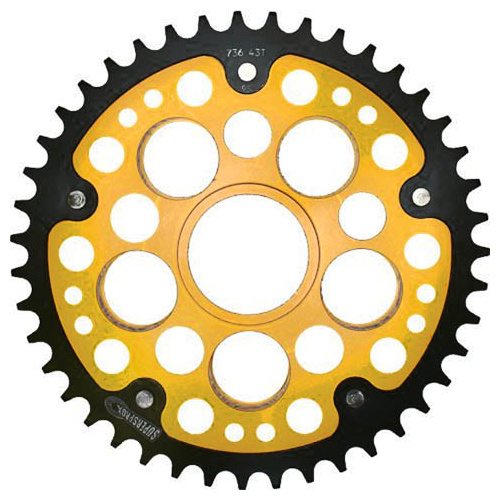 Sprocket Rear Stealth Gold 36T for 520# Chain