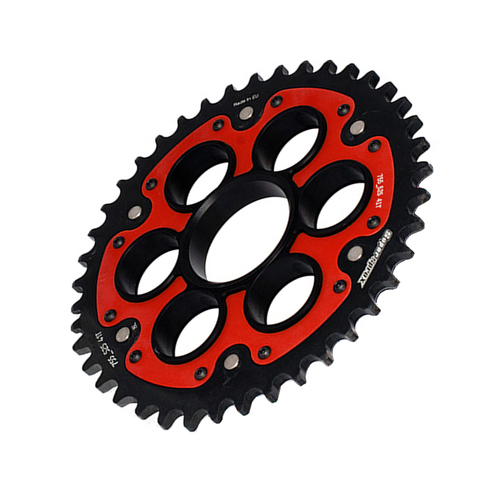 Sprocket Rear Conv Stealth Red 520-41T