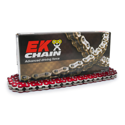 EK Chain QX Ring Red Metallic 520 / 120L