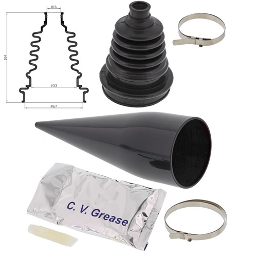 CV Boot Repair Kit Universal with tool