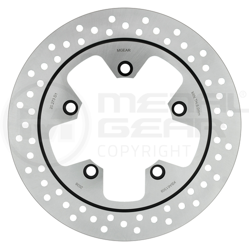 Brake Disc Rotor - Rear