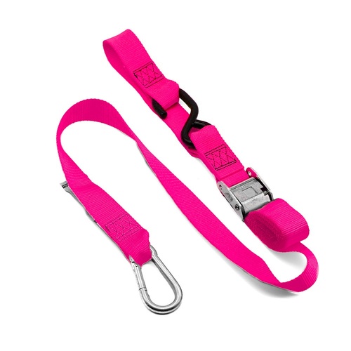 Tie Downs (2 Pack) Snap Hook 38mm Pink / Pink