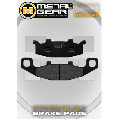 Brake Pads - Front - Organic