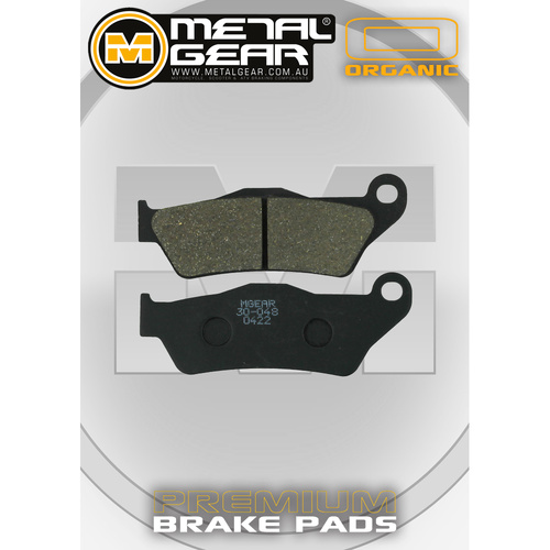 Brake Pads - Front - Organic