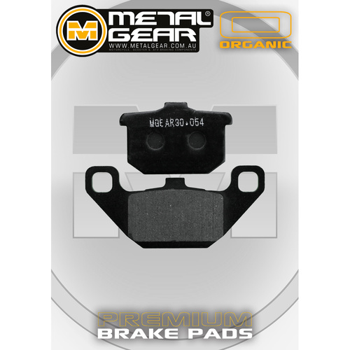 Brake Pads - Front - Organic