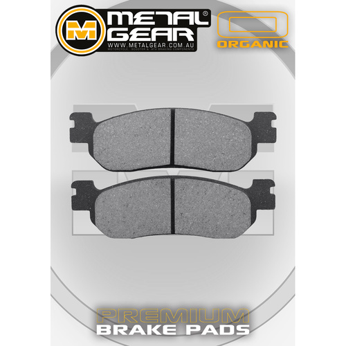 Brake Pads - Front - Organic