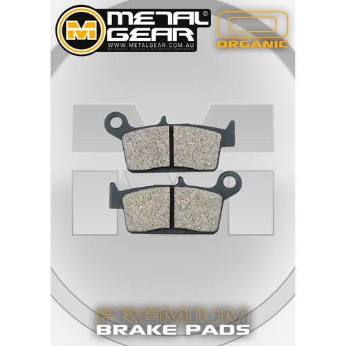 Brake Pads - Front - Organic