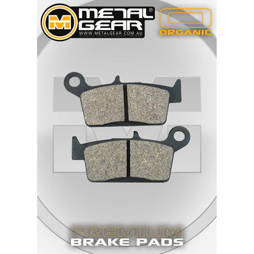 Brake Pads - Front - Organic