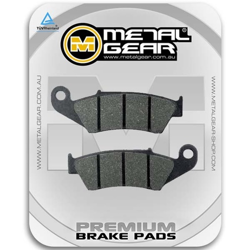 Brake Pads Organic Rear (Single Set)