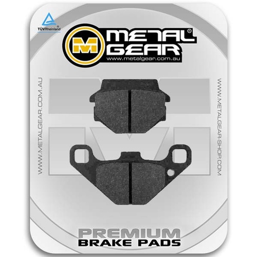 Brake Pads Organic Rear (Single Set)