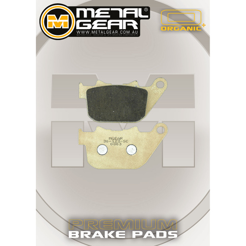 Brake Pads - Organic Plus