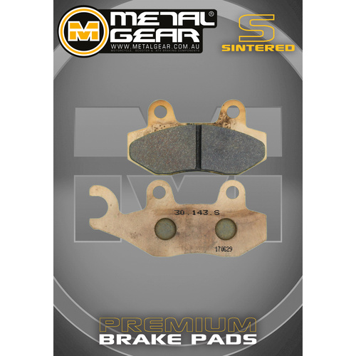 Brake Pads - Front Right - Sintered