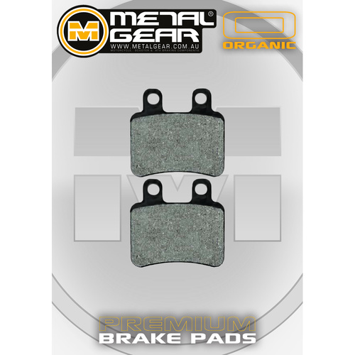 Brake Pads - Front - Organic