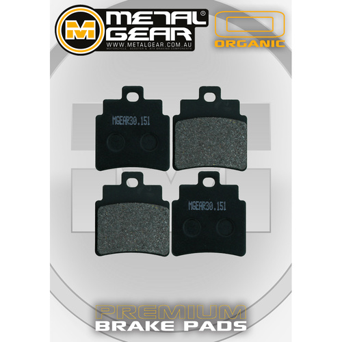 Brake Pads - Rear - Organic