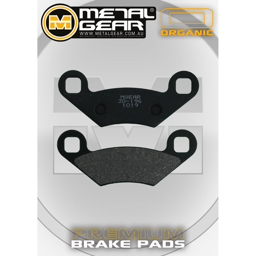 Brake Pads - Rear - Organic