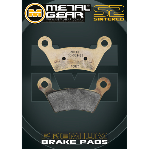 Brake Pads - Rear - Sintered S2