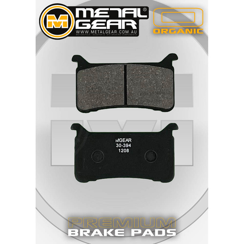 Brake Pads - Front - Organic