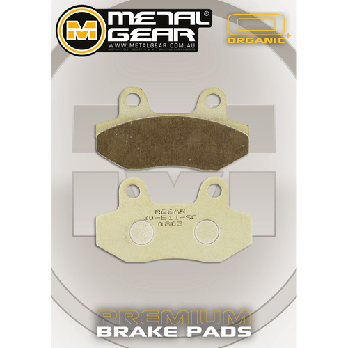 Brake Pads - Rear - Organic Plus