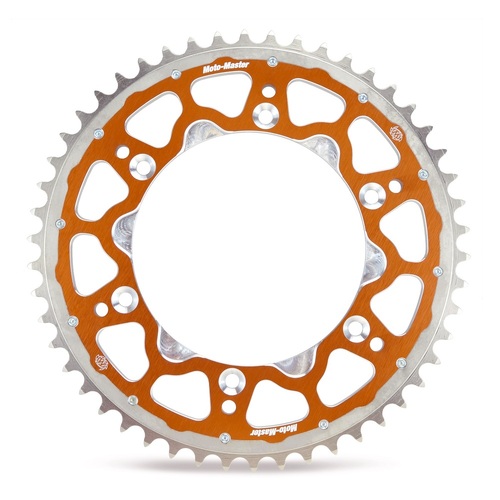 Sprocket Rear Fusion Orange 520-52T