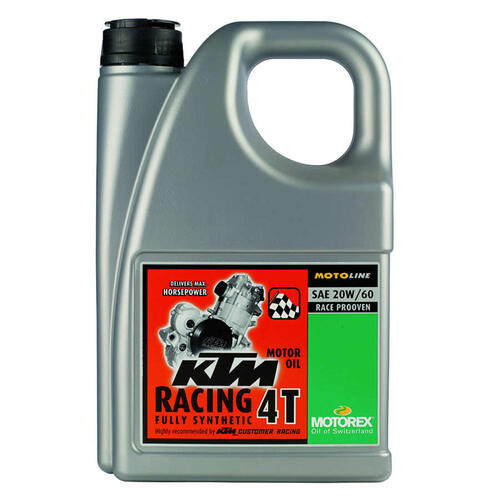 Engine Oil KTM Racing  4T 20W60 - 4 Litre